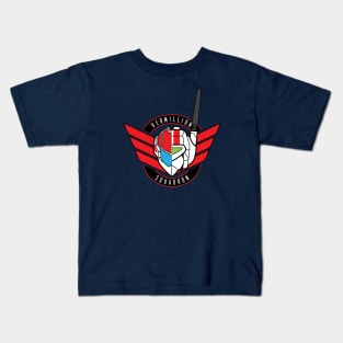 Vermillion Squad helmet patch Kids T-Shirt